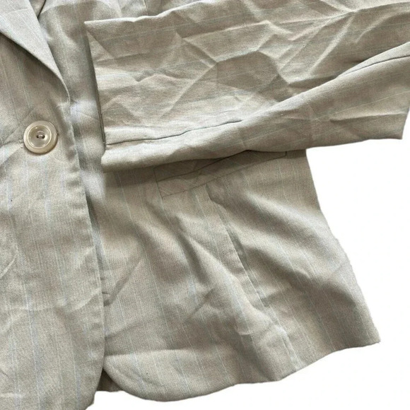 BCX Beige Blazer M - Picture 2 of 3